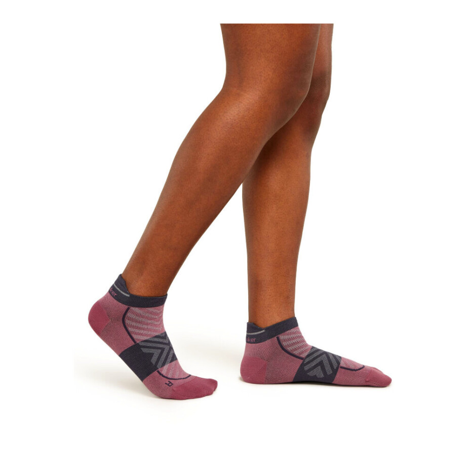 Dámské ponožky Icebreaker Merino Run+ Ultralight Micro Deco/Graphite  M - main (1)