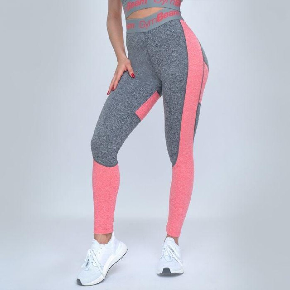 GymBeam Dámské legíny Ultrafit Heather Pink - main (0)