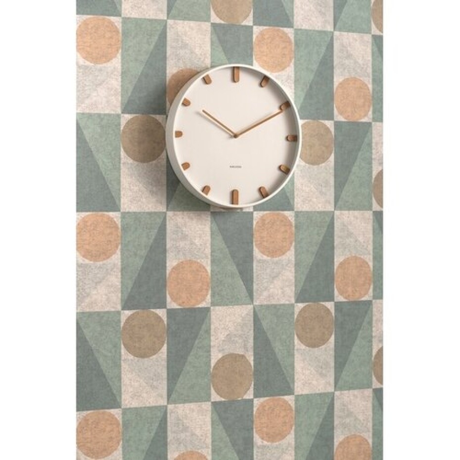 Karlsson 5942WH designové nástěnné hodiny 40 cm - main (1)