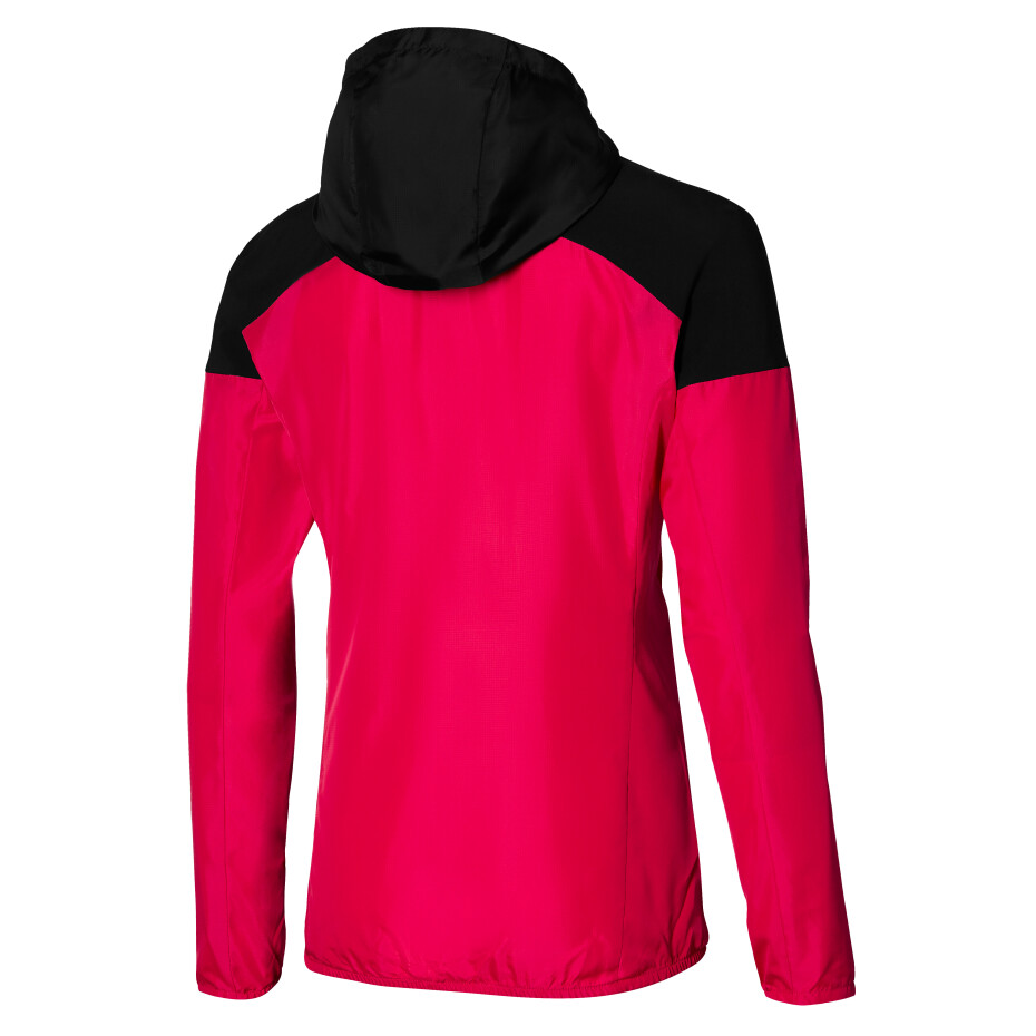 Dámská bunda Mizuno  Training Hooded Jacket Rose Red S - main (1)