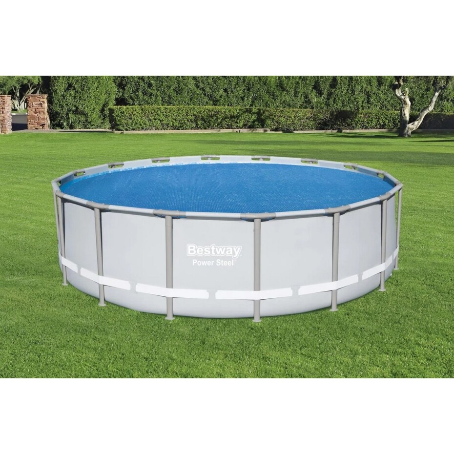 Bestway Solární plachta na kruhový bazén Flowclear, pr. 462 cm - main (2)