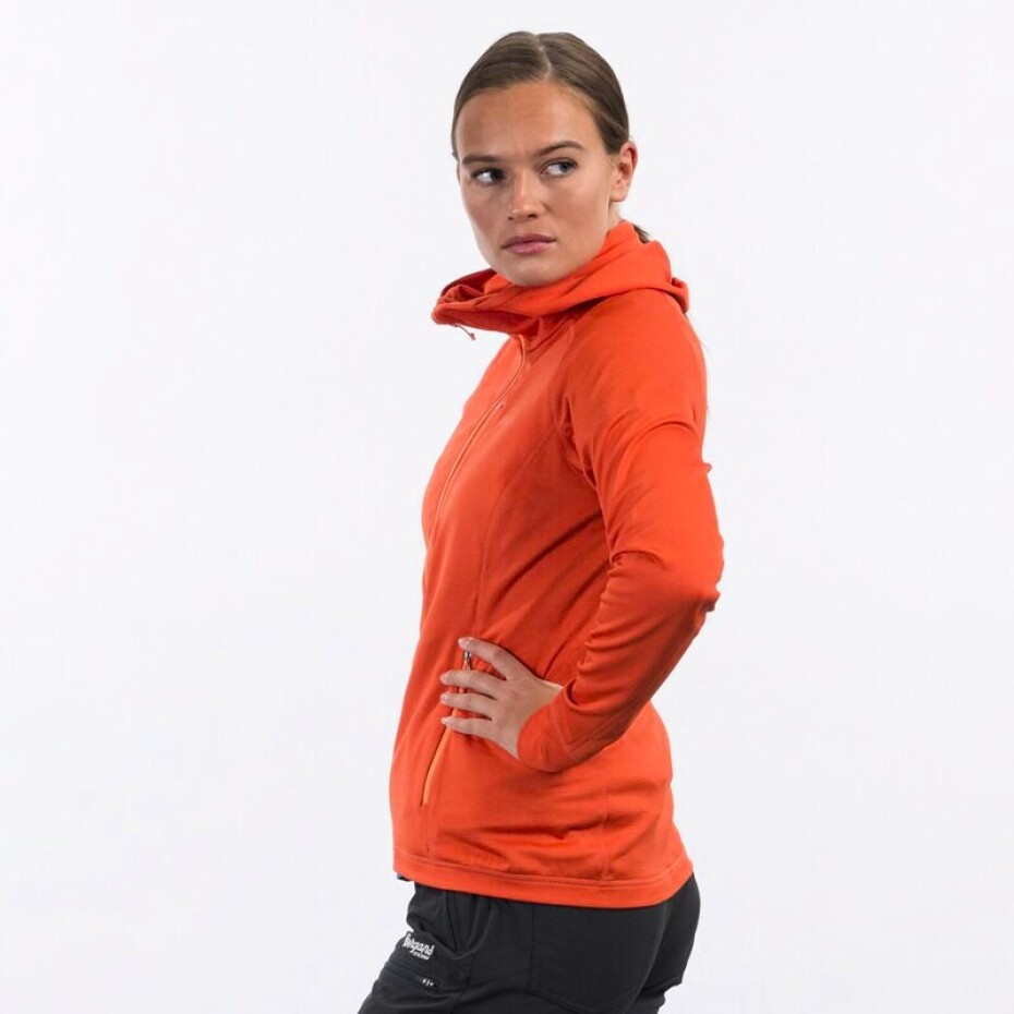 Dámská bunda Bergans  Skaland Hood Red S - main (3)