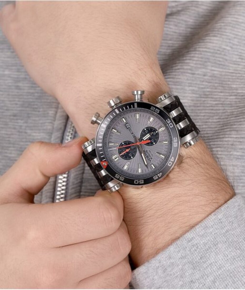 Vostok Europe Energia Rocket Chrono Line VK61/575A588 - main (6)