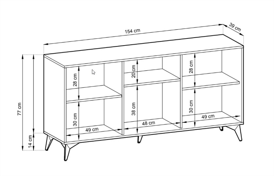 ArtPS Komoda MADONNA K154 - main (5)