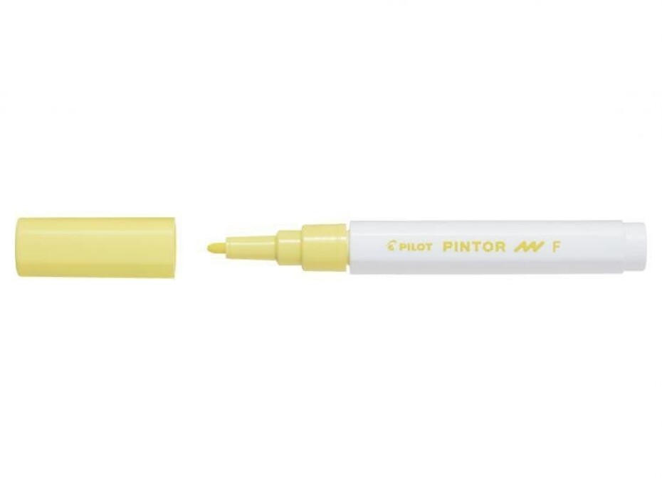 PILOT Pintor Fine akrylový popisovač 0,9-1,5mm - pastelový žlutý - main (0)