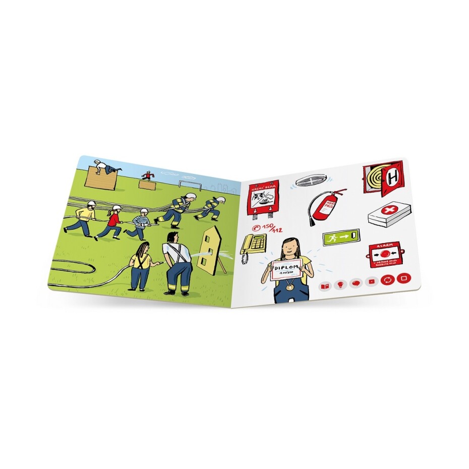 Kouzelné čtení Minikniha povolání – Hasič - main (3)