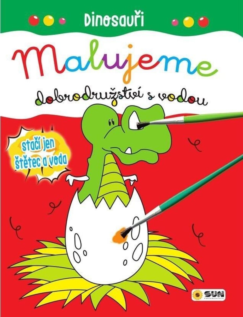 Dinosauři - Malujeme dobrodružství s vodou, 2.  vydání - main (0)