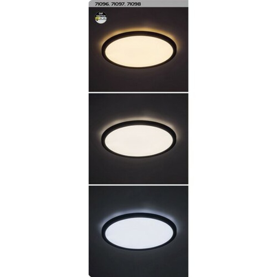 Rabalux 71096 stropní Slim LED svítidlo Gonzalo 24 W, černá - main (6)