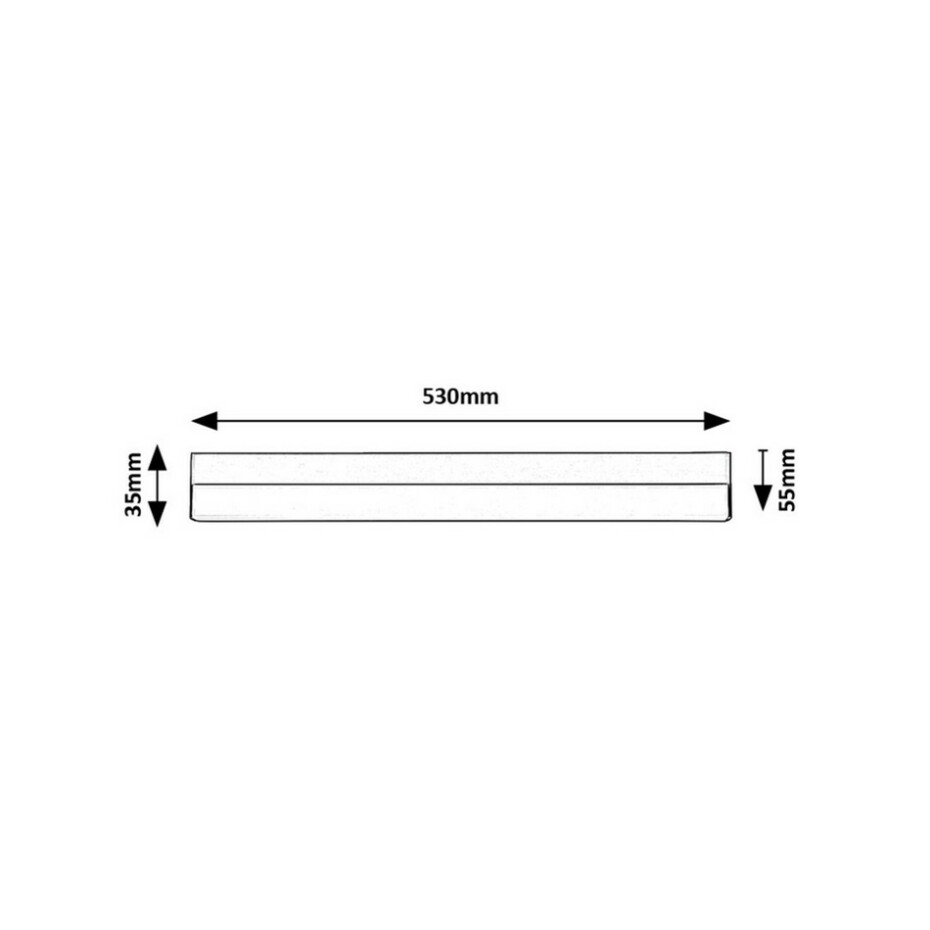Rabalux 78047 podlinkové LED svítidlo Band 2, 53 cm, černá - main (4)