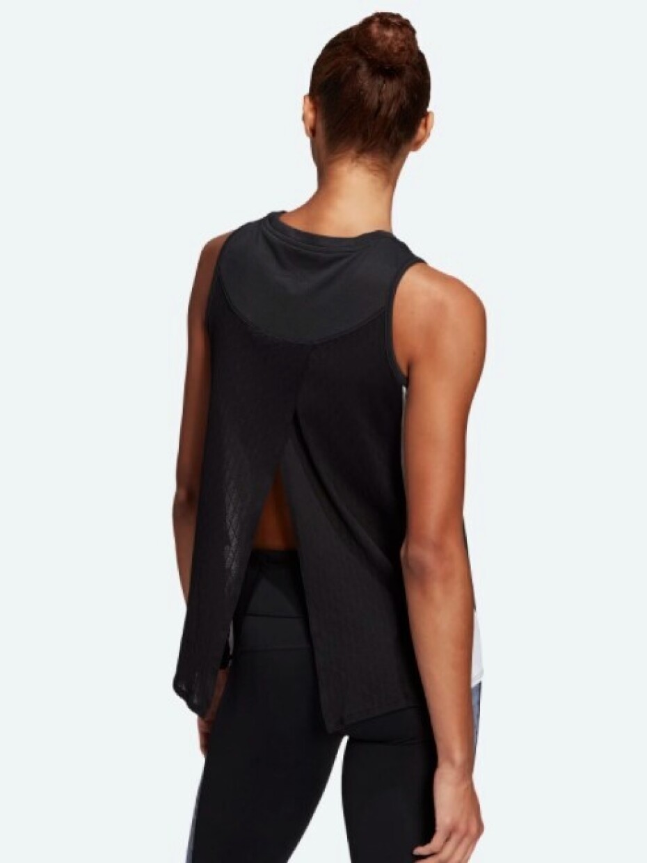 adidas Performance HEAT RDY Tank černá bílá - main (4)