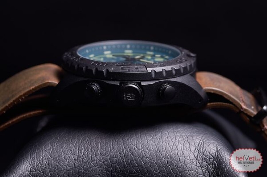 Traser P96 Outdoor Pioneer Evolution Chrono Petrol kůže - main (10)