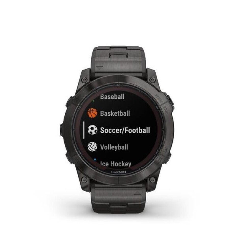 Garmin Fēnix 7X Pro Sapphire Solar Edition Carbon Gray DLC Titanium s titanovým náramkem Vented - 010-02778-30 - main (9)