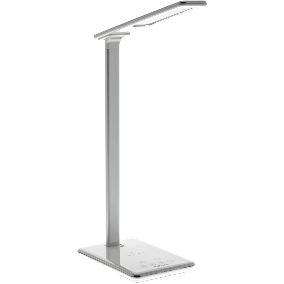 Retlux RTL 198 Stolní LED lampa s Qi dobíjením bílá, 5 W, 250 lm - main (5)