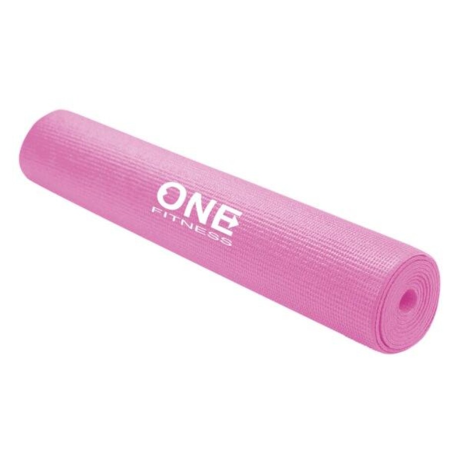 ONE FITNESS Podložka pro jógu YM01 růžová - main (0)
