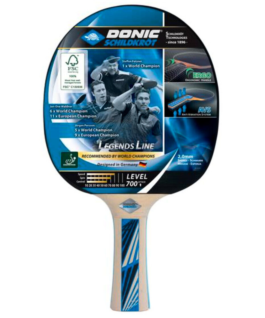 Pálka na stolní tenis Donic Schildkröt  Legends Line 700 - main (0)