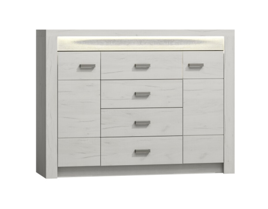 JarStol Komoda INDIANAPOLIS I-7 | craft bílý - main (0)