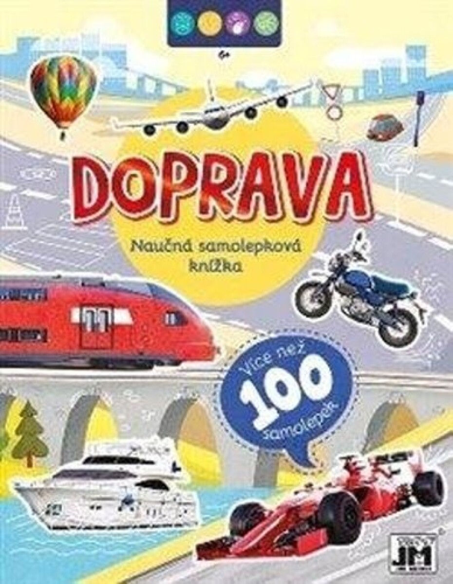 Naučná samolepková knížka Doprava - main (0)
