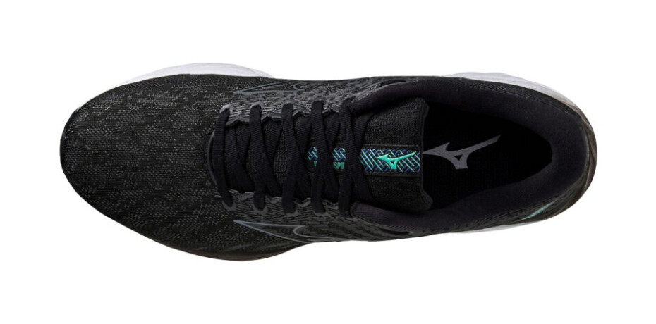 Pánská běžecká obuv Mizuno Wave Inspire 19 Black/Metallic Gray/Biscay Green UK 10 - main (2)