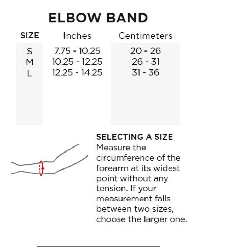Bandáž na loket Zamst  Elbow Band L - main (3)