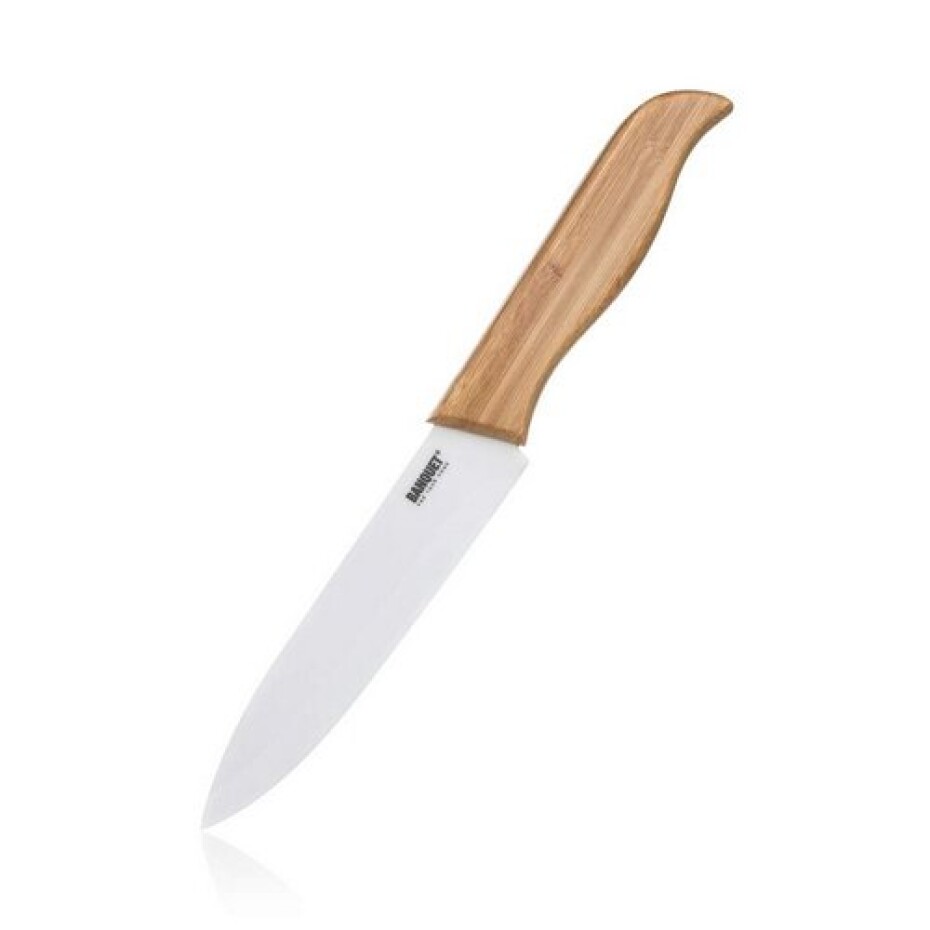 Banquet Keramický nůž porcovací Acura Bamboo, 23,5 cm - main (0)