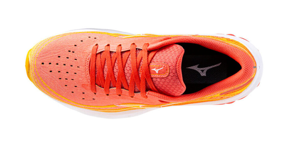 Dámská běžecká obuv Mizuno  Wave Skyrise 5 Dubarry/White/Citrus  UK 3,5 - main (2)