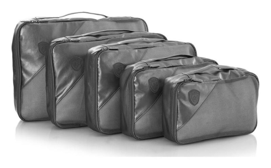 Heys Metallic Packing Cube Charcoal – 5 kusů - main (0)