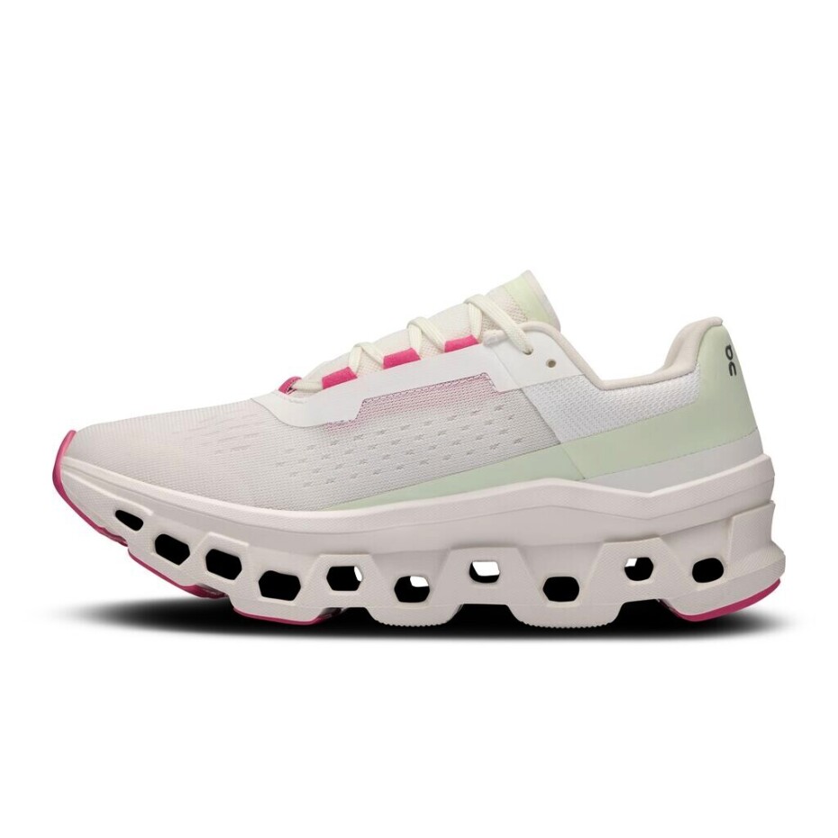 Dámská běžecká obuv On Cloudmonster White/Lima  EUR 39 - main (5)