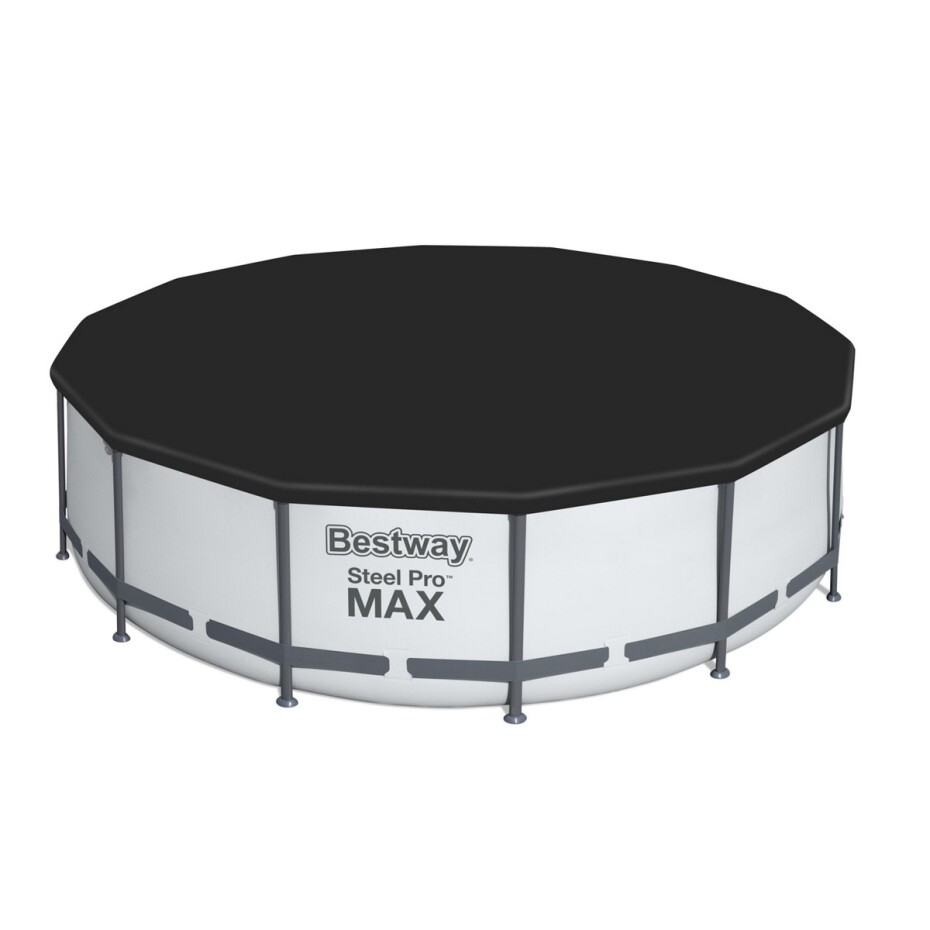 Bestway Nadzemní bazén Steel Pro MAX, šedá, pr. 396 cm, v. 122 cm - main (1)
