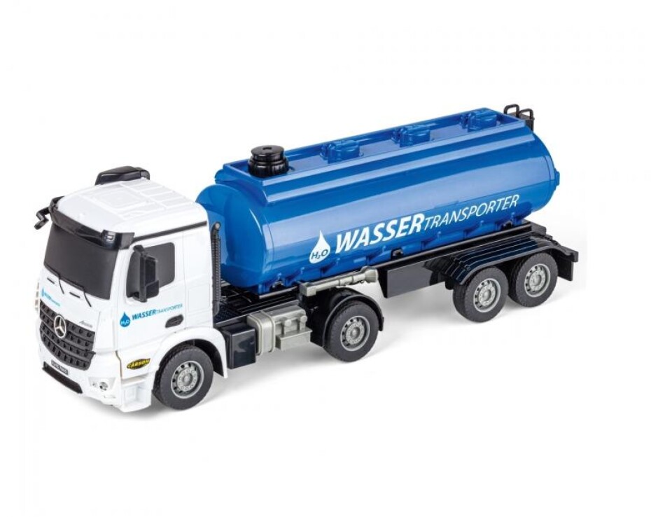 Carson RC auto Mercedes-Benz Arocs cisterna 1:26 RTR sada - main (0)