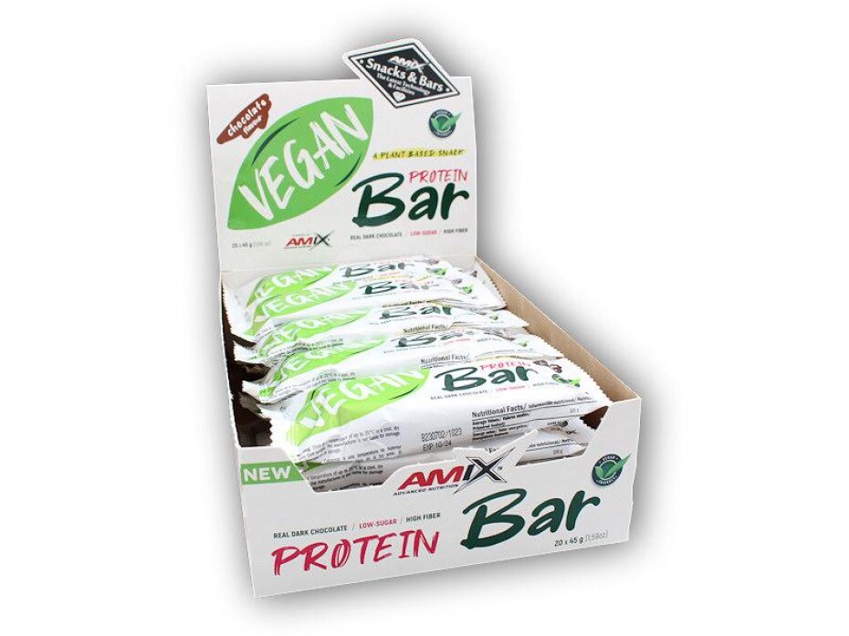 Amix 20x Vegan Protein Bar 40g - main (0)