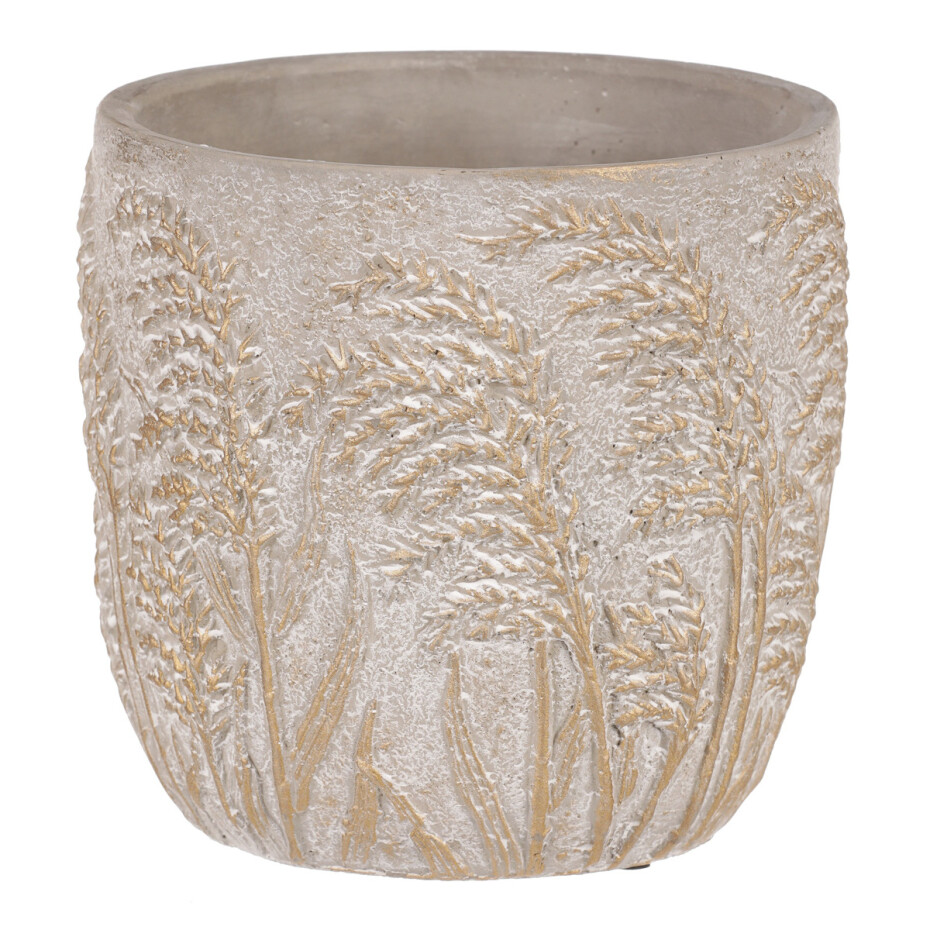 Obal na květiny Gramen, 15 x 15 x 15 cm, beton - main (2)