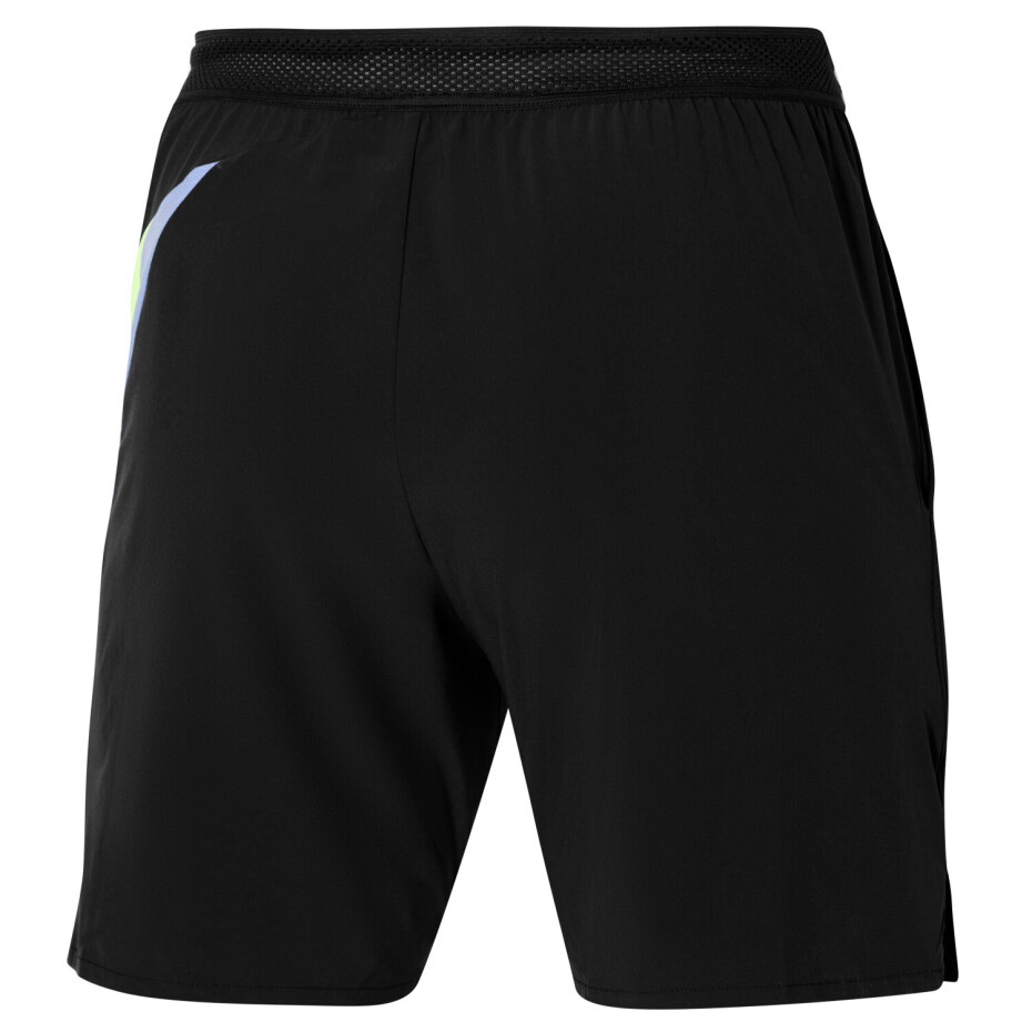 Pánské šortky Mizuno  Release 8 in Amplify Black/Techno Green XXL - main (1)