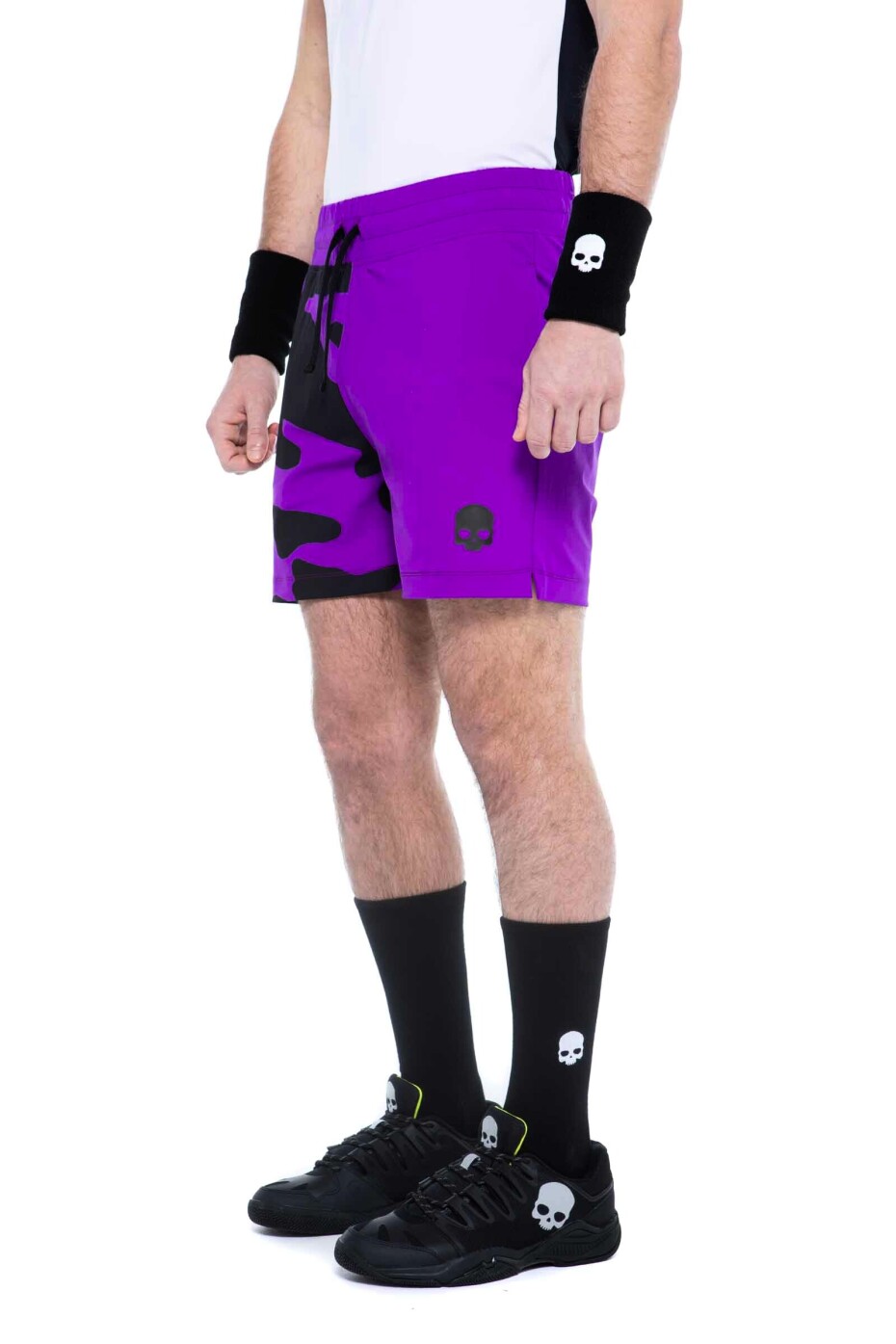 Pánské šortky Hydrogen  Tech Camo Shorts Purple M - main (2)