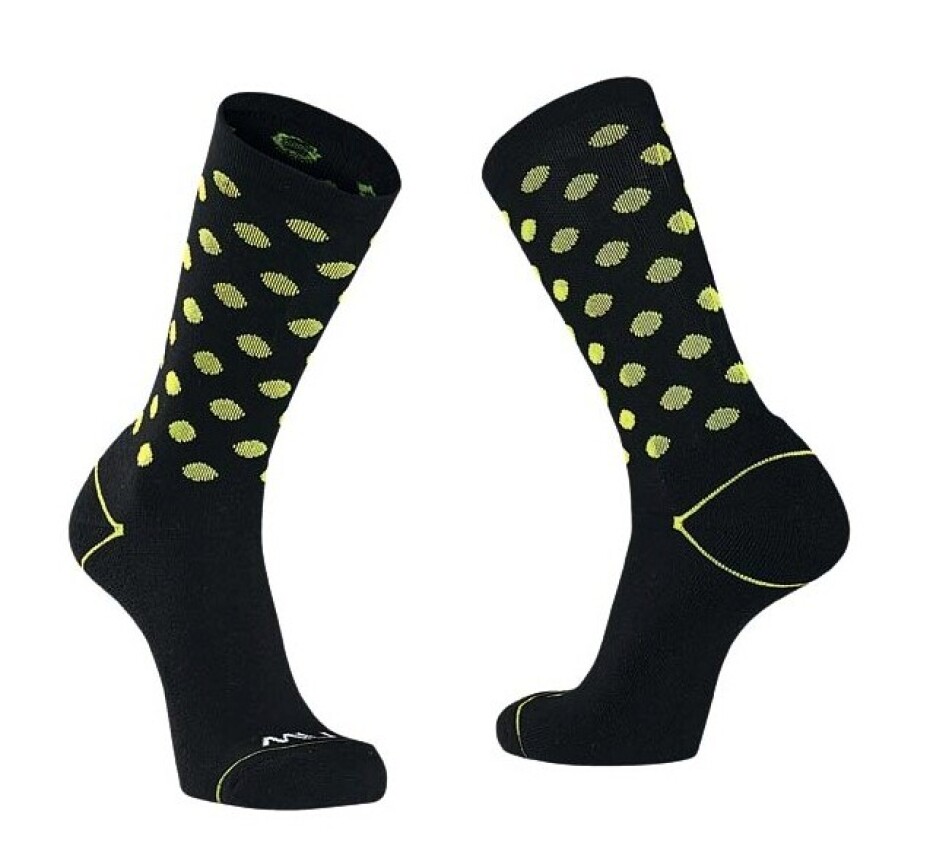 Northwave Core ponožky Black/Yellow Fluo - main (0)