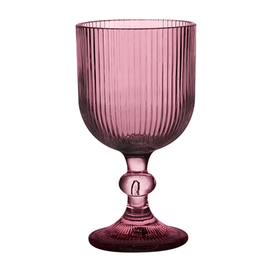 Altom Sklenice na nožce Selena Purple, 370 ml, sada 6 ks - main (1)