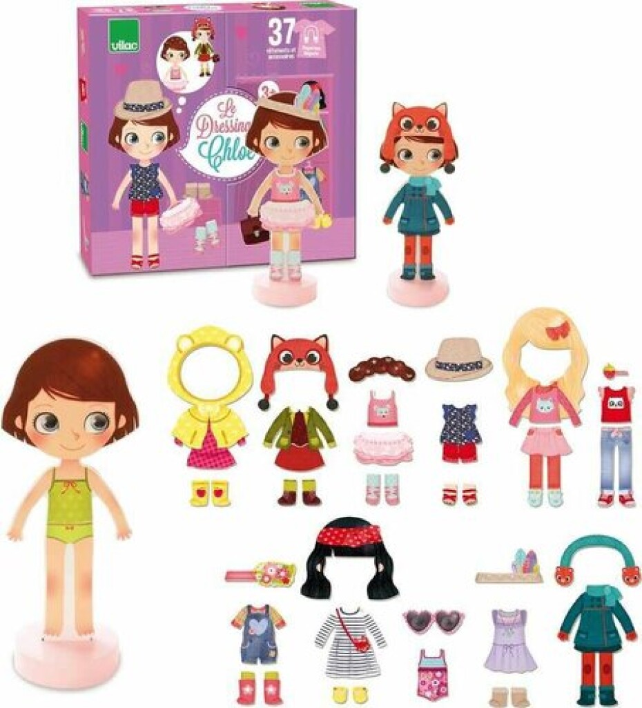 Vilac Magnetické oblékací puzzle Chloe - main (1)