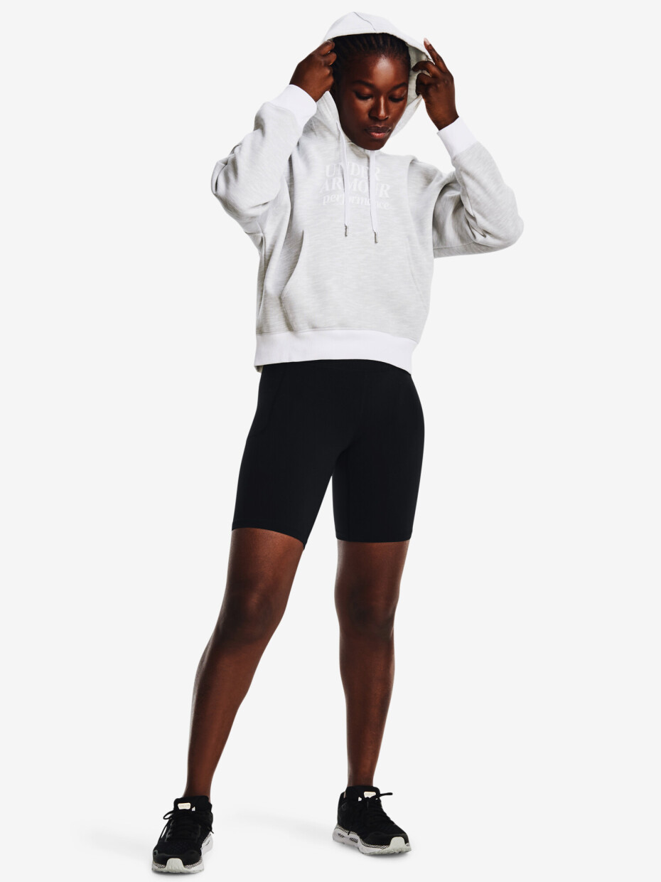 Dámská mikina Under Armour  Essential Script Hoodie-WHT M - main (1)
