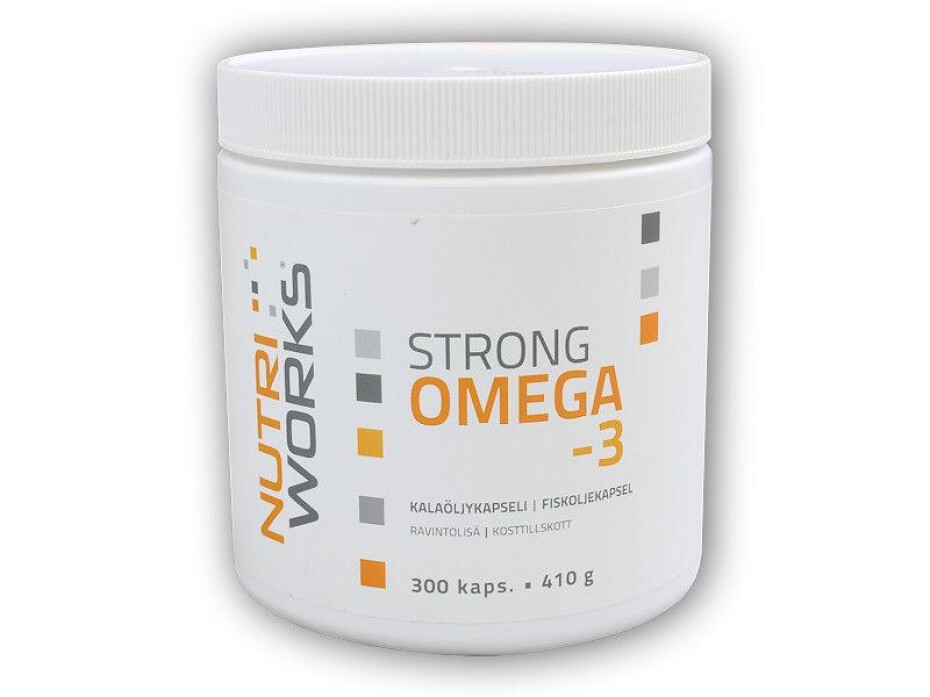 Nutri Works Strong Omega 3 300 kapslí - main (0)
