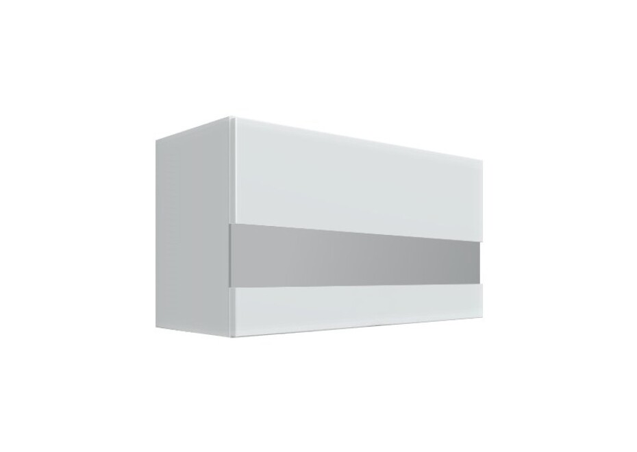 ArtExt Kuchyňská skříňka horní MALMO | W4BS 60 LAM Barva korpusu: Grey - main (1)