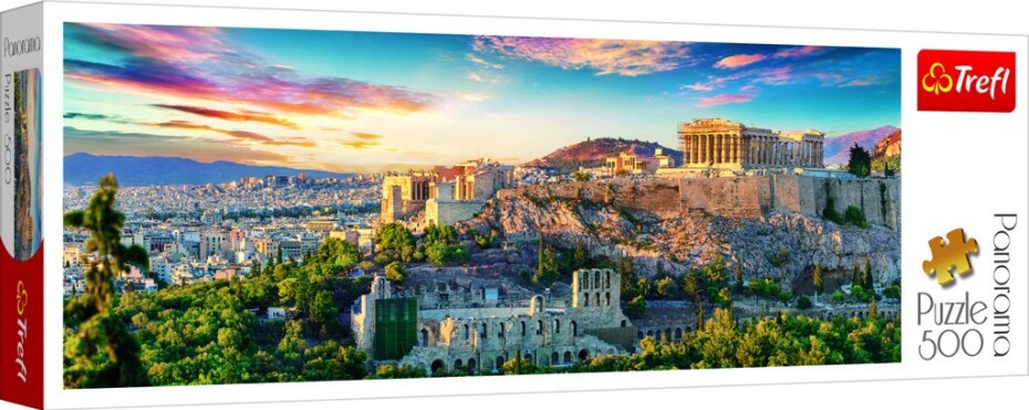 Trefl Puzzle Akropolis, Athény / 500 dílků Panoramatické - Trefl - main (0)