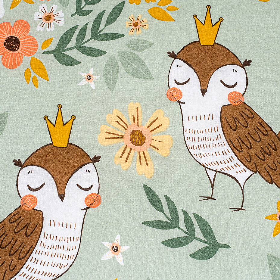 4Home Dětské bavlněné povlečení Owlet, 140 x 200 cm, 70 x 90 cm - main (3)