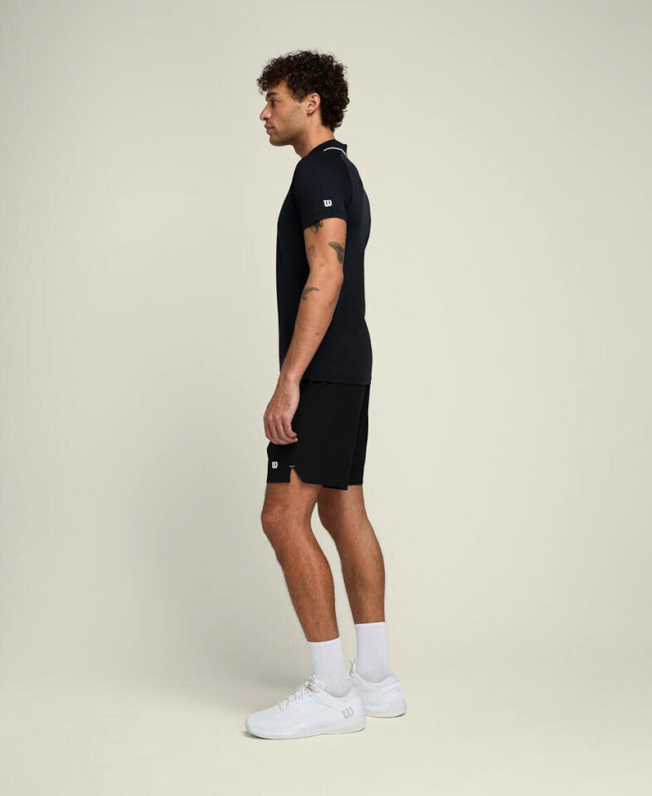 Pánské tričko Wilson  M Team Seamless Polo 2.0 Black M - main (3)