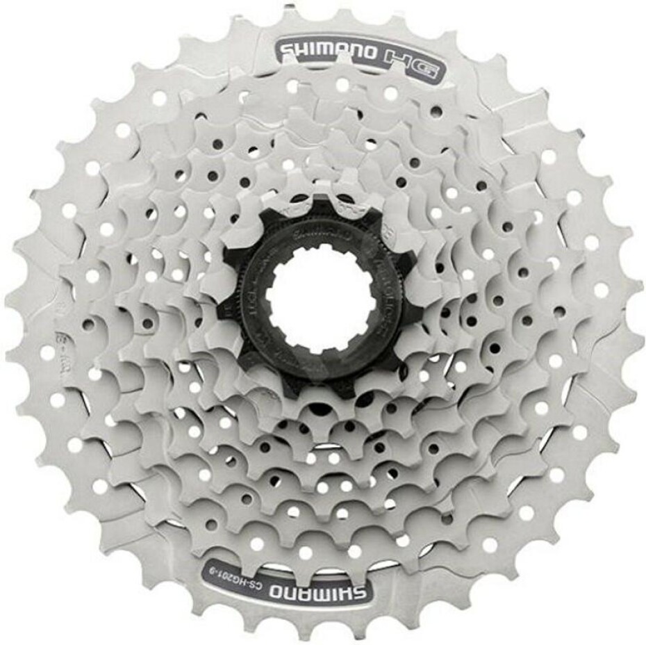 Shimano 9-kazeta CS-HG201 11-36 zubů, stříbrná mat - main (0)
