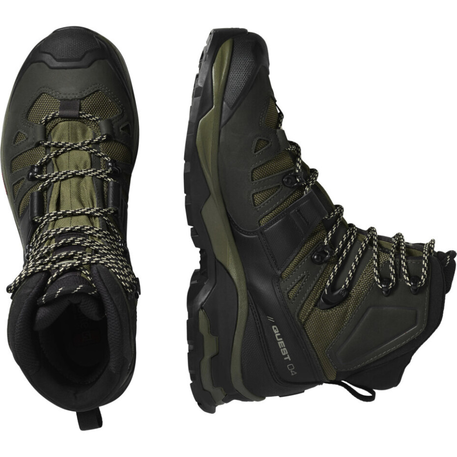 Pánská outdoorová obuv Salomon Quest 4 Gore-Tex Olive Night/Peat/Safari  UK 9,5 - main (2)