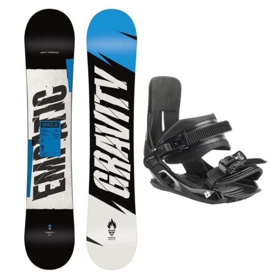 Gravity Empatic Jr 23/24 dětský snowboard + Hatchey Tactic Junior vázání - main (0)