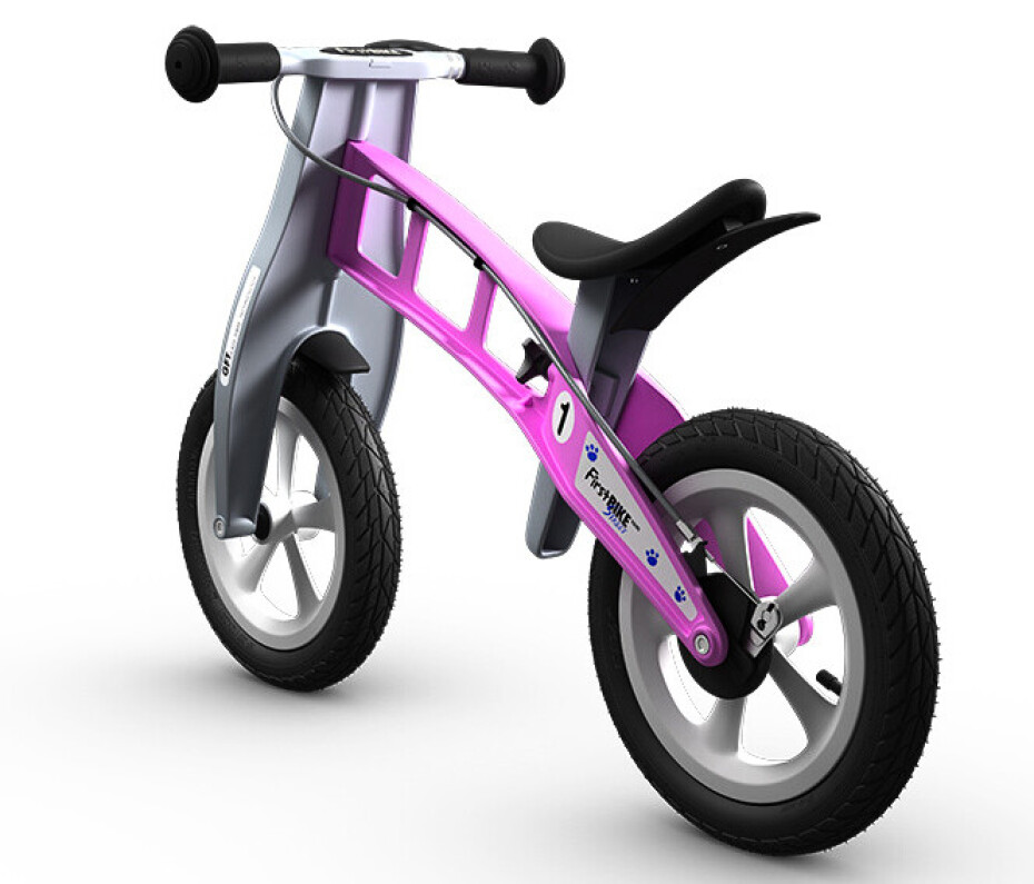 Dětské odrážedlo FirstBike  Street Pink - main (4)