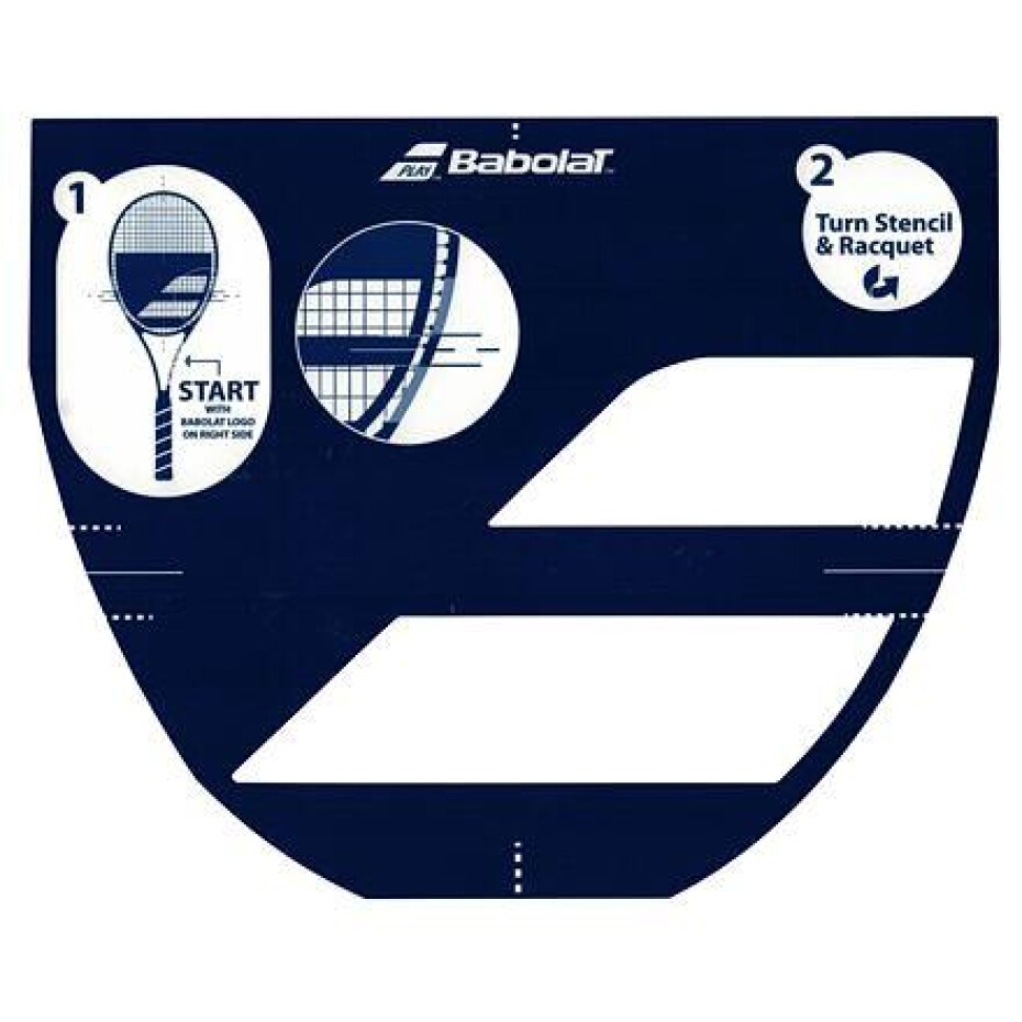 Babolat Logo Tenis šablona pro tenisové rakety - main (0)