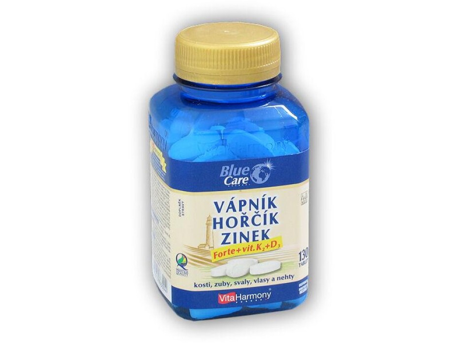 VitaHarmony Vápník Hořčík Zinek Forte + Vit D3 + K1 150tb - main (0)