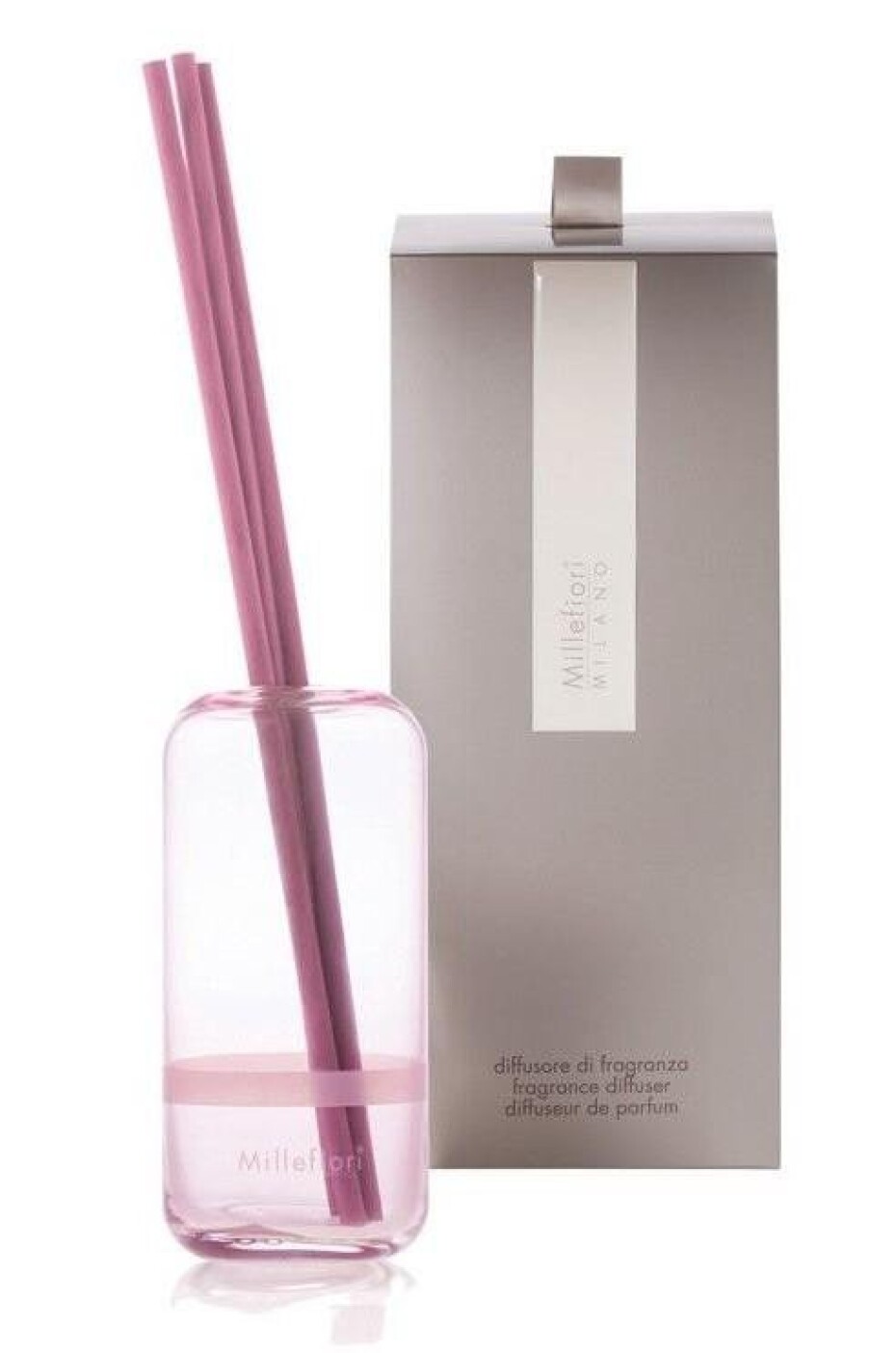 Millefiori Milano Air Design Difuzér skleněný Pouzdro Pink + krabička, 250ml - main (0)