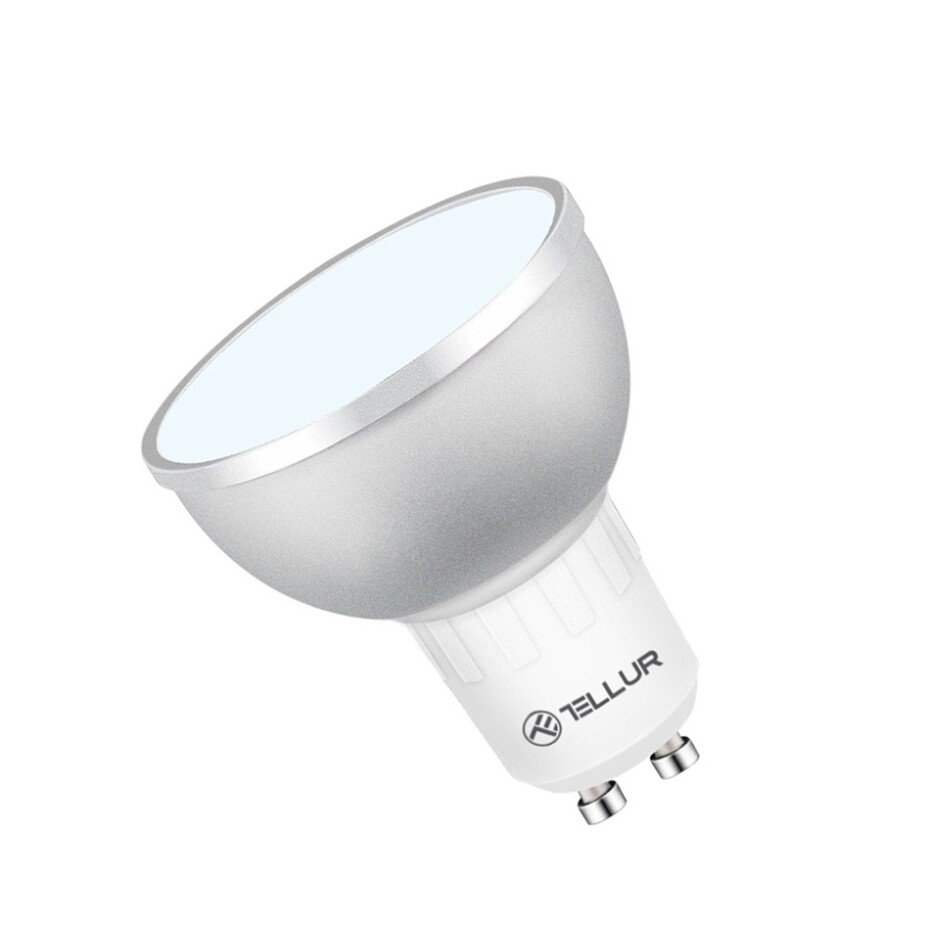 Tellur WiFi Smart LED RGB žárovka GU10, 5 W, čirá, teplá bílá - main (4)